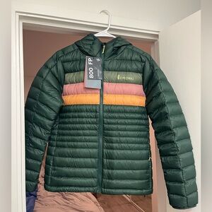 NWT Cotopaxi Fuego Down Hooded Jacket